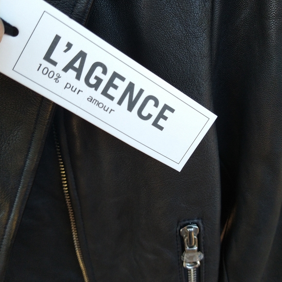 L'Agence Black Jagger Jacket - Picture 5 of 6